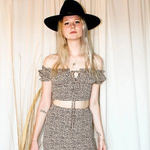 Dotted two piece set